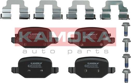 Kamoka JQ101374 - Piduriklotsi komplekt,ketaspidur onlydrive.pro