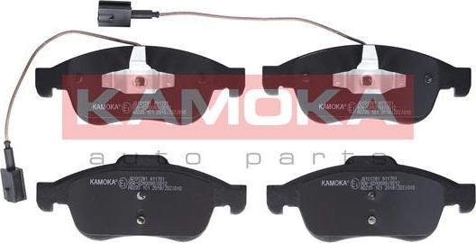 Kamoka JQ101281 - Brake Pad Set, disc brake onlydrive.pro