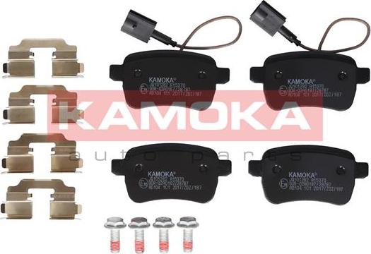 Kamoka JQ101282 - Brake Pad Set, disc brake onlydrive.pro