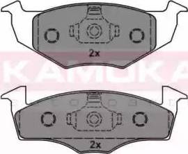 Kamoka JQ1012202 - Brake Pad Set, disc brake onlydrive.pro