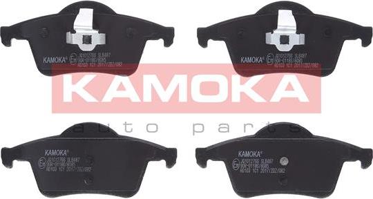 Kamoka JQ1012766 - Brake Pad Set, disc brake onlydrive.pro