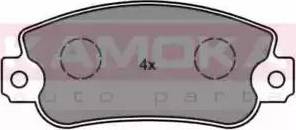 Kamoka JQ101702 - Brake Pad Set, disc brake onlydrive.pro