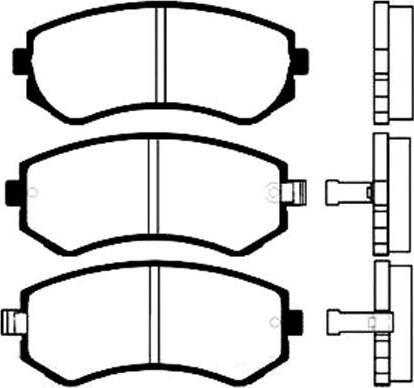 Oyodo 10H1030-OYO - Brake Pad Set, disc brake onlydrive.pro