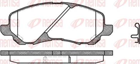 AISIN SN776P - Bremžu uzliku kompl., Disku bremzes onlydrive.pro