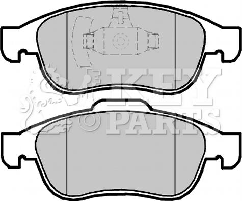 RENAULT 7711946171 - Тормозные колодки, дисковые, комплект onlydrive.pro