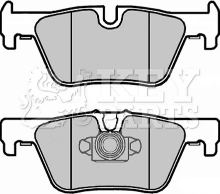 BMW 3421 8 855 013 - Тормозные колодки, дисковые, комплект onlydrive.pro