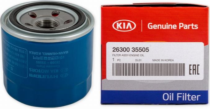 KIA S2630035505 - Õlifilter onlydrive.pro