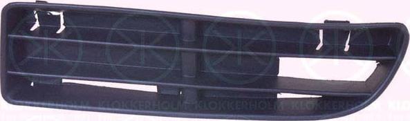 Klokkerholm 9543911 - Ventilation Grille, bumper onlydrive.pro