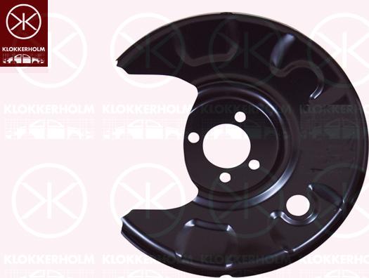 Klokkerholm 9521877 - Splash Panel, guard, brake disc onlydrive.pro