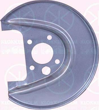 Klokkerholm 9523878 - Splash Panel, guard, brake disc onlydrive.pro