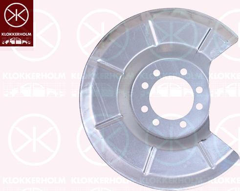 Klokkerholm 9009870 - Splash Panel, guard, brake disc onlydrive.pro