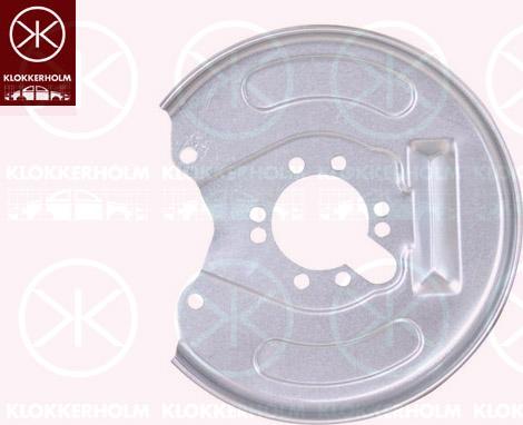 Klokkerholm 9008877 - Splash Panel, guard, brake disc onlydrive.pro