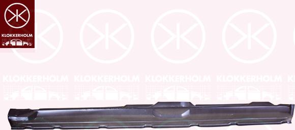 Klokkerholm 9037011 - Foot Board, door sill onlydrive.pro