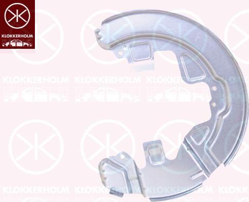 Klokkerholm 9022378 - Splash Panel, guard, brake disc onlydrive.pro