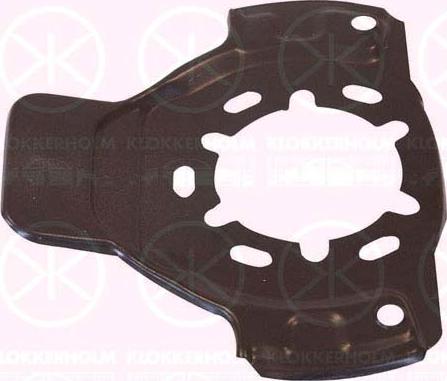 Klokkerholm 5051379 - Splash Panel, guard, brake disc onlydrive.pro