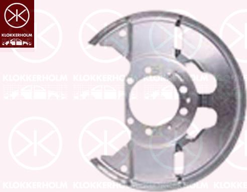 Klokkerholm 5078370 - Splash Panel, guard, brake disc onlydrive.pro