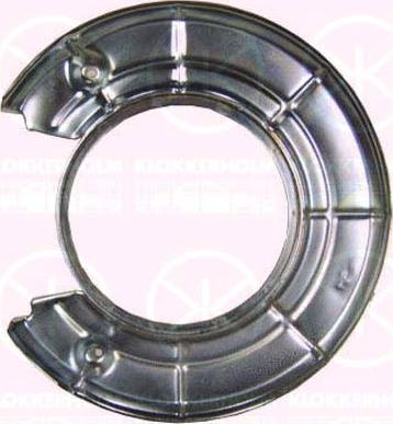 Klokkerholm 5077879 - Splash Panel, guard, brake disc onlydrive.pro