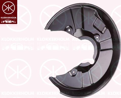 Klokkerholm 0028878 - Splash Panel, guard, brake disc onlydrive.pro