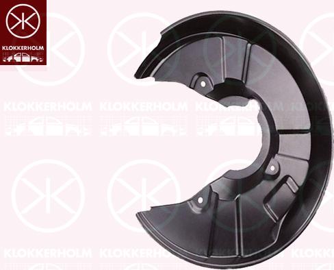 Klokkerholm 0028877 - Splash Panel, guard, brake disc onlydrive.pro