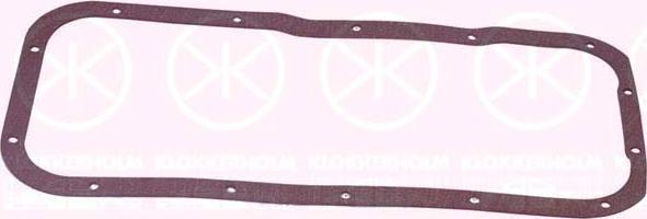 Klokkerholm 1626480 - Gasket, oil sump onlydrive.pro