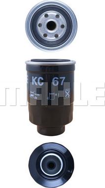 KNECHT KC 67 - Kütusefilter onlydrive.pro