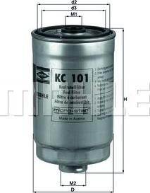 KNECHT KC 101 - Fuel filter onlydrive.pro