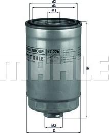 KNECHT KC 226 - Fuel filter onlydrive.pro