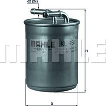 KNECHT KL 494 - Fuel filter onlydrive.pro