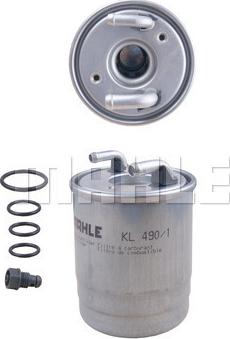 KNECHT KL 490/1D - Топливный фильтр onlydrive.pro