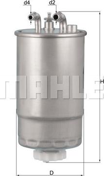 KNECHT KL 568 - Fuel filter onlydrive.pro