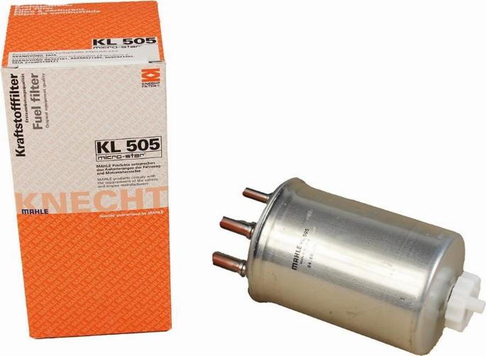 KNECHT KL 505 - Fuel filter onlydrive.pro