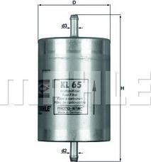 KNECHT KL 65 - Fuel filter onlydrive.pro