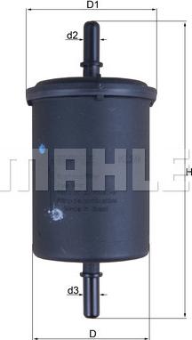 KNECHT KL 248 - Fuel filter onlydrive.pro