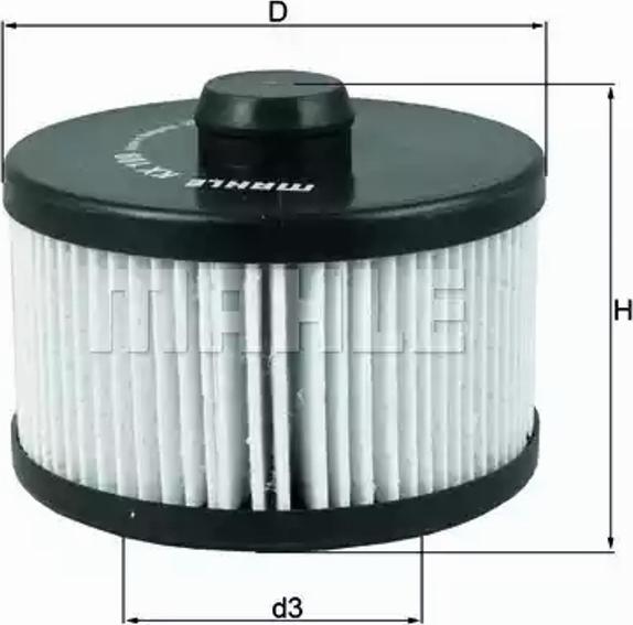 KNECHT KX 199D - Fuel filter onlydrive.pro