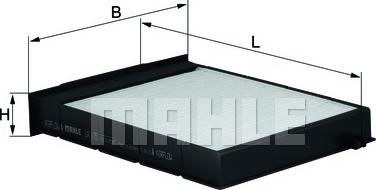 KNECHT LA 175 - Filter, interior air onlydrive.pro