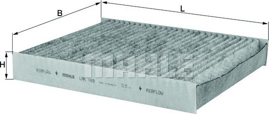 KNECHT LAK 169 - Filter, interior air onlydrive.pro