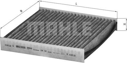 KNECHT LAK 184 - Filter, interior air onlydrive.pro