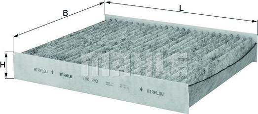 KNECHT LAK 293 - Filter, interior air onlydrive.pro