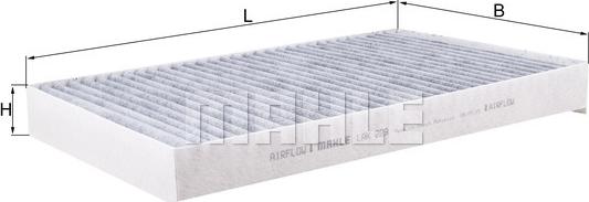 KNECHT LAK 229 - Suodatin, sisäilma onlydrive.pro