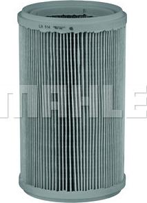 KNECHT LX 914 - Air Filter, engine onlydrive.pro