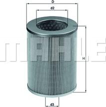 KNECHT LX 300 - Air Filter, engine onlydrive.pro