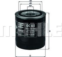KNECHT OC 65 - Oil Filter onlydrive.pro
