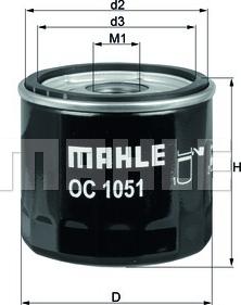KNECHT OC 1051 - Oil Filter onlydrive.pro