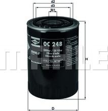 KNECHT OC 248 - Oil Filter onlydrive.pro