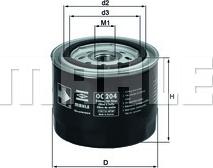 KNECHT OC 204 - Oil Filter onlydrive.pro