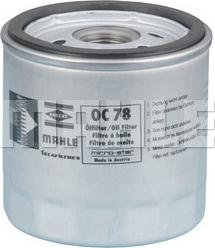 KNECHT OC 78 - Oil Filter onlydrive.pro