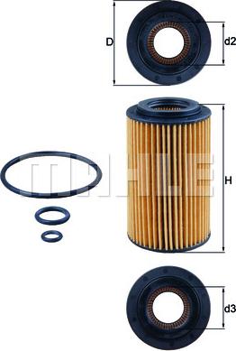 KNECHT OX 153/7D1 - Oil Filter onlydrive.pro