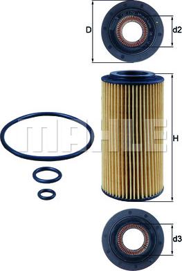 KNECHT OX 179D - Oil Filter onlydrive.pro