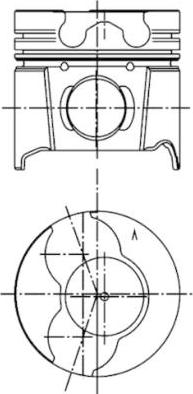 Kolbenschmidt 99940600 - Piston onlydrive.pro