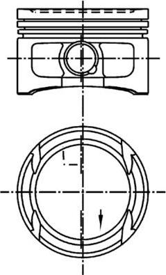 Kolbenschmidt 99562620 - Piston onlydrive.pro